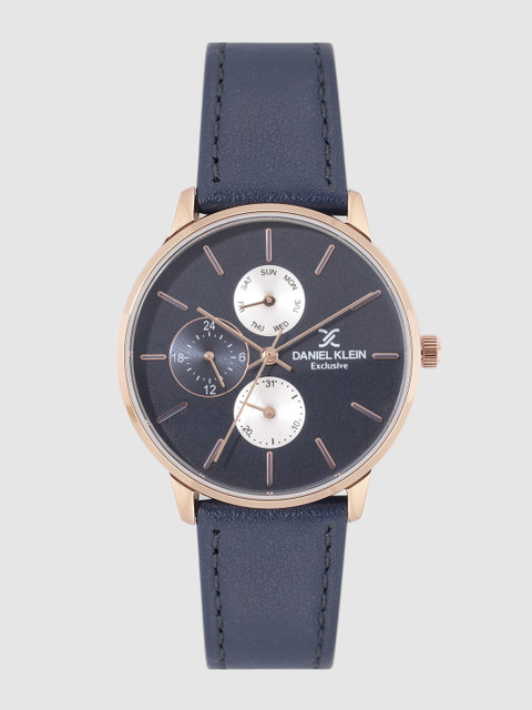 

Daniel Klein Women Blue Analogue Watch DK.1.12298-2
