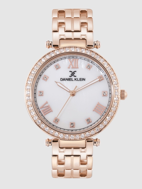 

Daniel Klein Women White Analogue Watch DK.1.12266-2