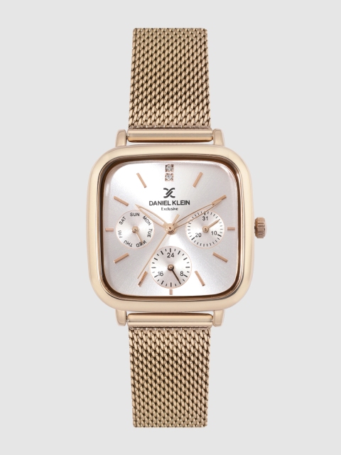 

Daniel Klein Women Silver-Toned Analogue Watch DK.1.12373-3