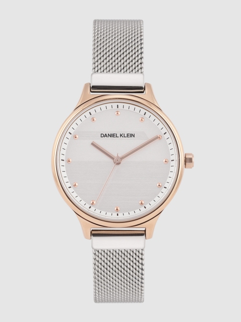 

Daniel Klein Women Silver-Toned Analogue Watch DK.1.12307-3