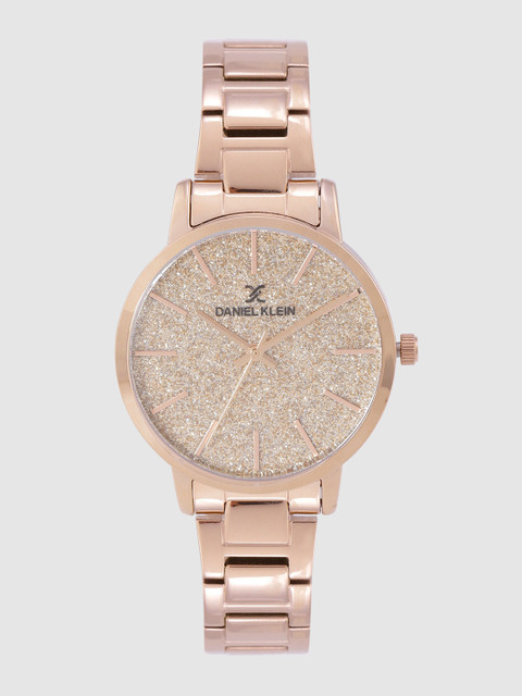 

Daniel Klein Women Gold-Toned Analogue Watch DK.1.12288-2