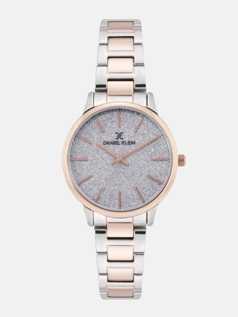 

Daniel Klein Women Silver-Toned Analogue Watch DK.1.12288-4