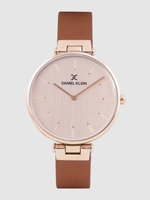 

Daniel Klein Women Rose Gold-Toned Analogue Watch DK.1.12260-6