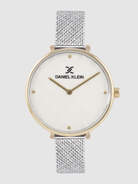 

Daniel Klein Women Silver-Toned Analogue Watch DK.1.12256