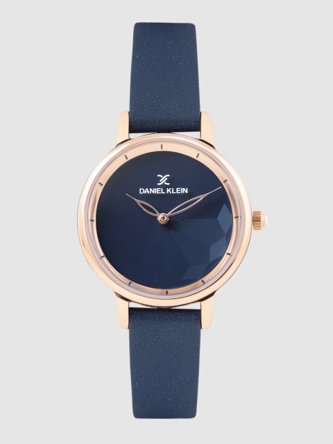 

Daniel Klein Women Blue Genuine Leather Analogue Watch DK.1.12308-5