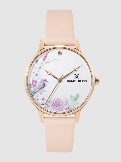 

Daniel Klein Women White Analogue Watch DK.1.12338