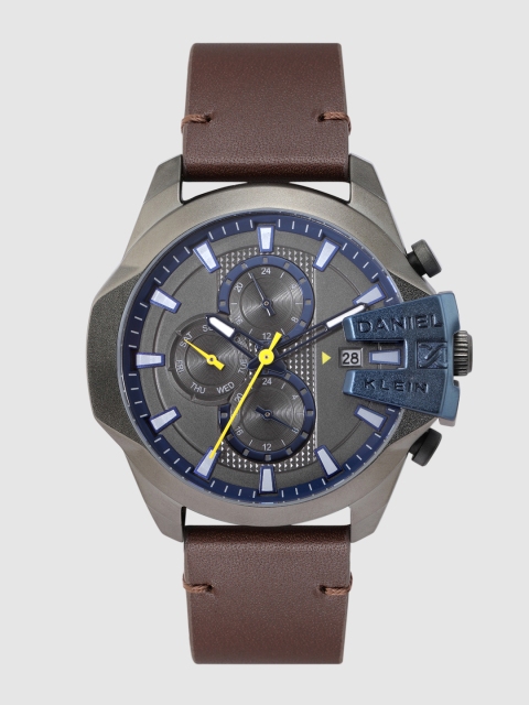 

Daniel Klein Men Grey Analogue Watch DK.1.12352