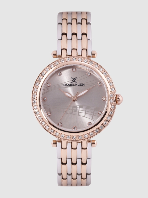 

Daniel Klein Women Silver-Toned Analogue Watch DK.1.12264