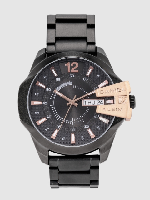 

Daniel Klein Men Black Analogue Watch DK.1.12354-5