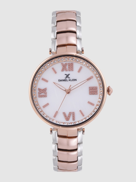 

Daniel Klein Women White Analogue Watch DK.1.12286-4