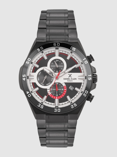 

Daniel Klein Men Black Analogue Watch DK.1.12362-5