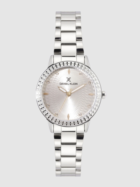 

Daniel Klein Women Grey Embellished Analogue Watch DK.1.12287