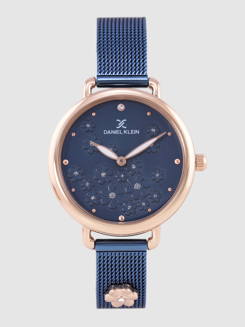 

Daniel Klein Women Blue Analogue Watch DK.1.12291-5