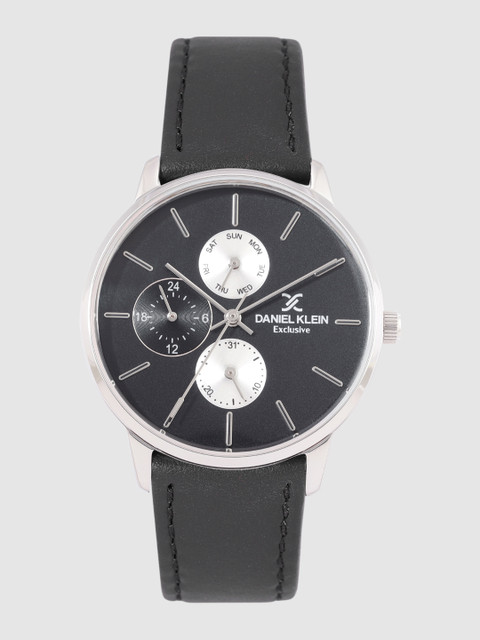 

Daniel Klein Women Charcoal Analogue Watch DK.1.12298-1