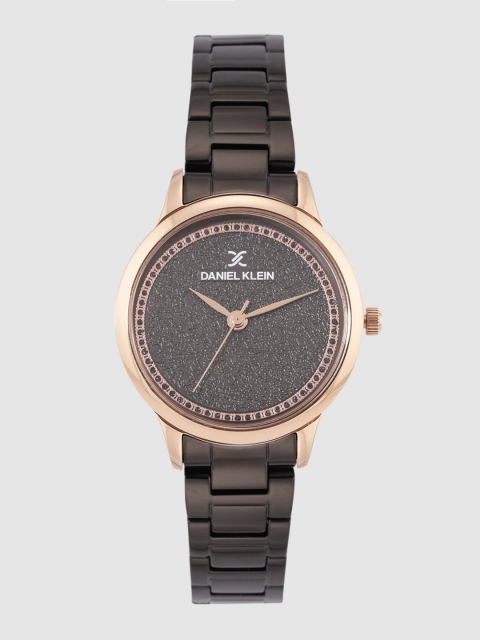

Daniel Klein Women Charcoal Analogue Watch DK.1.12310-6
