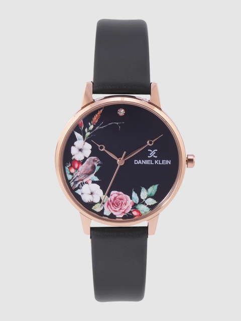

Daniel Klein Women Black Analogue Watch DK.1.12338-2