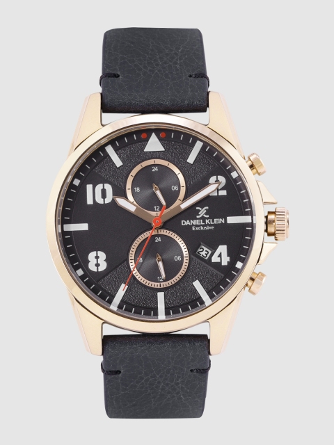 

Daniel Klein Men Grey Analogue Watch DK.1.12344-4-