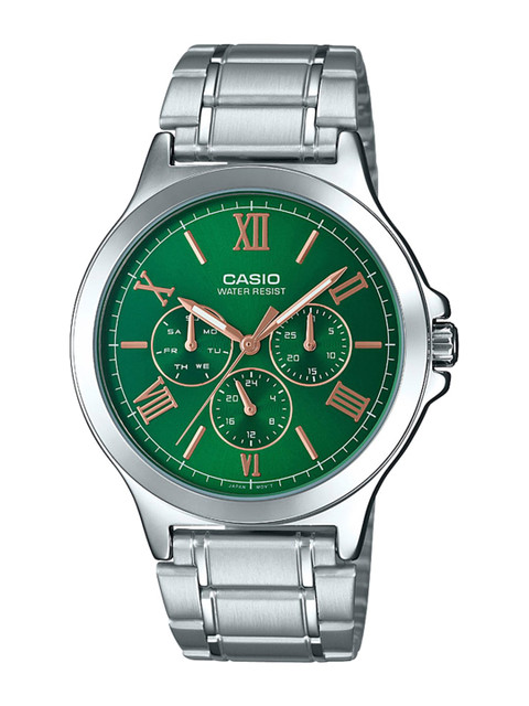 

CASIO Enticer Men Green Analogue Watch A1685 MTP-V300D-3AUDF