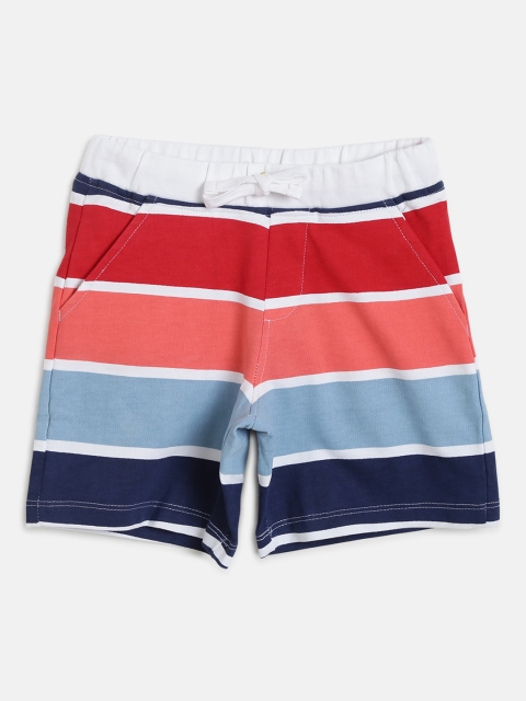

YK Boys Multicoloured Striped Shorts, Multi