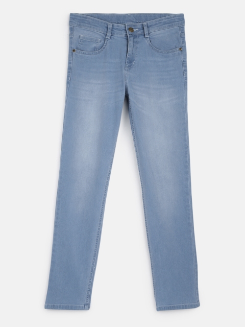 

YK Boys Blue Regular Fit Mid-Rise Clean Look Jeans