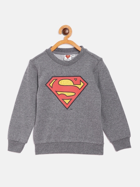 

COOL CLUB Boys Grey Superman Print Sweatshirt