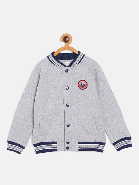 

COOL CLUB Boys Grey Melange Printed Back Sweatshirt