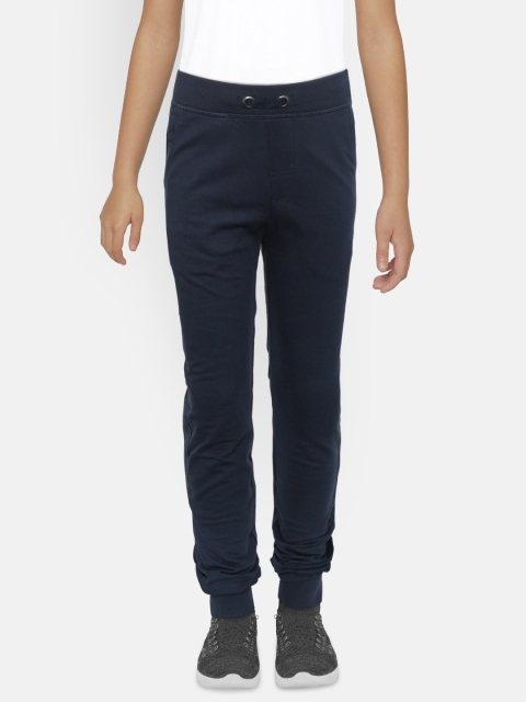 

COOL CLUB Boys Navy Blue Solid Joggers