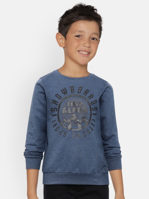 

COOL CLUB Boys Blue Printed Sweatshirt