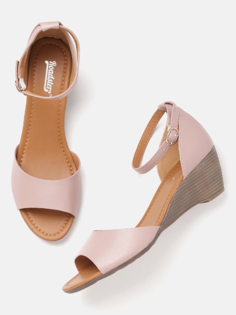 

Roadster Women Dusty Pink Solid Heels