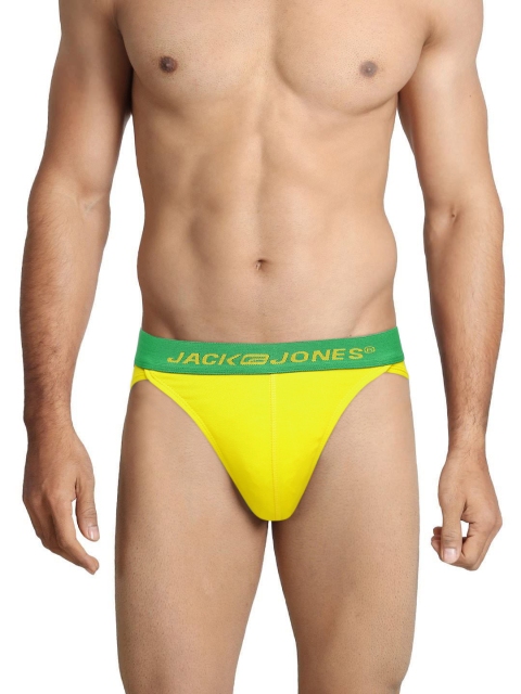 

Jack & Jones Men Yellow Briefs 1755576020