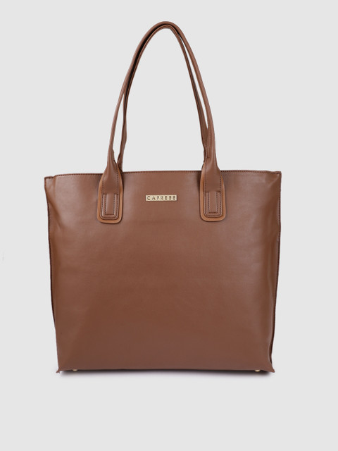 

Caprese Brown Solid Shoulder Bag