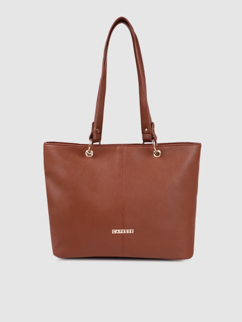 

Caprese Brown Solid Shoulder Bag