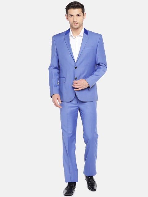 

Turtle Men Blue Solid Suit