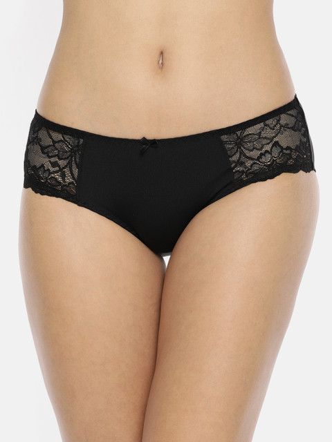 

Jockey Women Black Solid Hipster Briefs 1814-0105