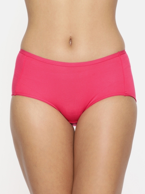 

Jockey Women Pink Solid Hipster Briefs 1809-0105