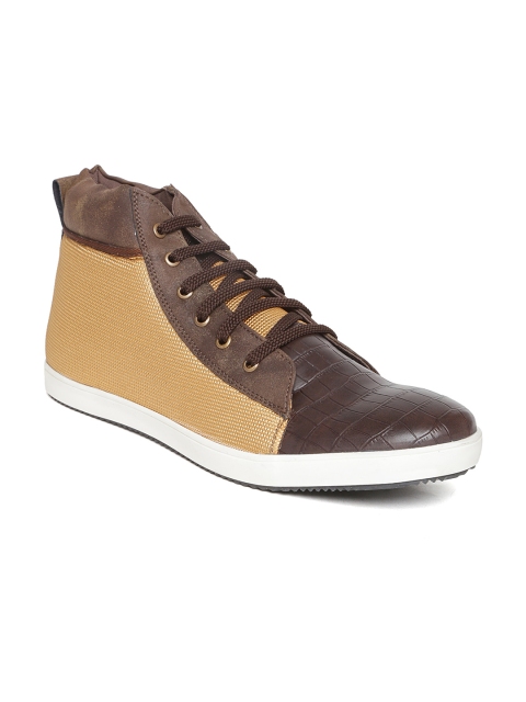 

Arden by Knotty Derby Men Brown Textured Casual Shoes