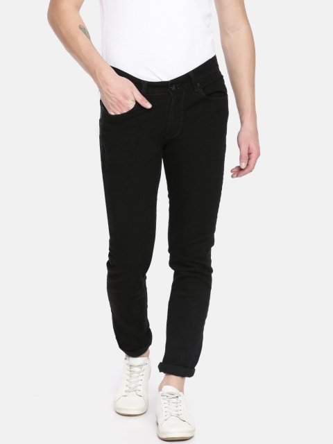 

SPYKAR Men Black Skinny Fit Low-Rise Clean Look Stretchable Jeans