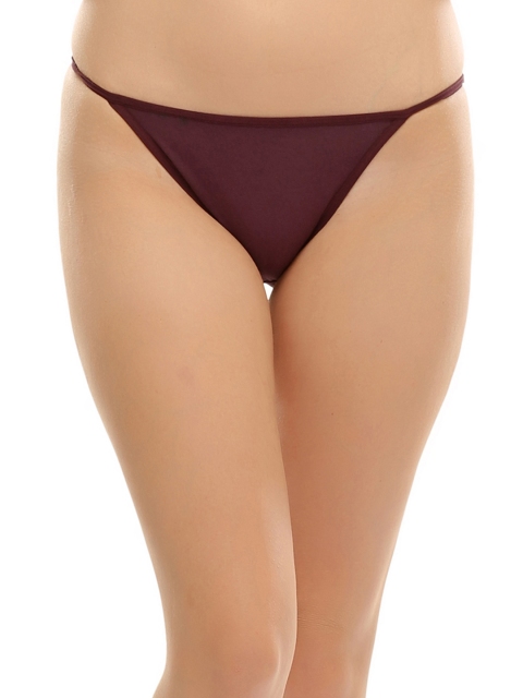 

Clovia Women Purple Lace Bikini Briefs PN0405P15
