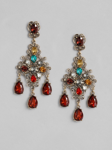 

DressBerry Multicoloured Classic Drop Earrings, Multi