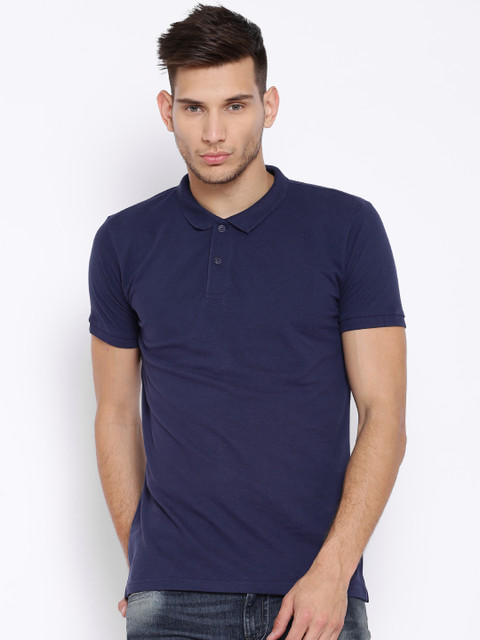 

Highlander Navy Polo T-shirt, Navy blue
