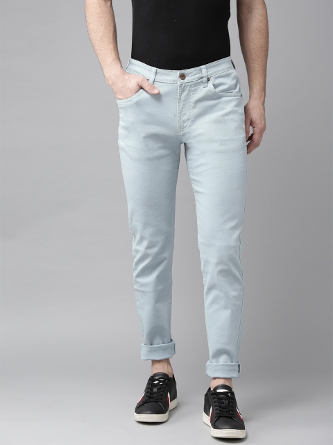 

Blackberrys Men Blue Skinny Fit Mid-Rise Clean Look Stretchable Jeans