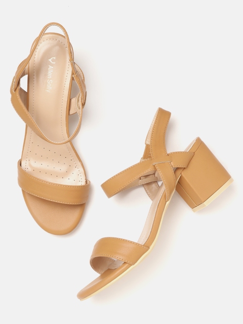 

Allen Solly Women Tan Brown Solid Heels