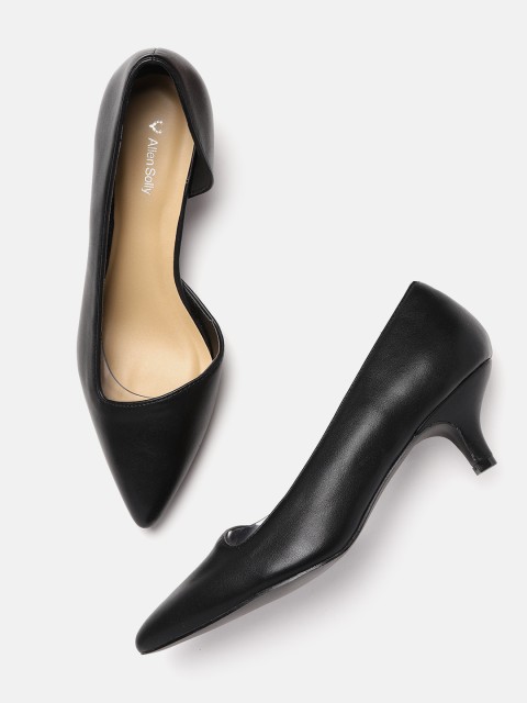 

Allen Solly Women Black Solid Pumps