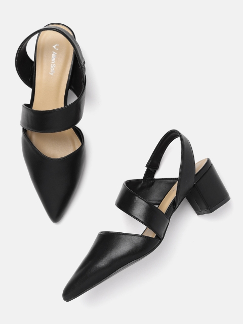

Allen Solly Women Black Solid Heels