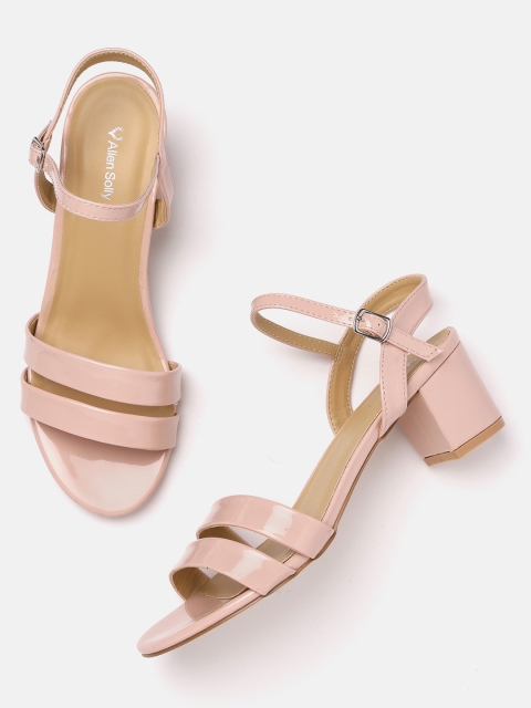 

Allen Solly Women Pink Solid Heels