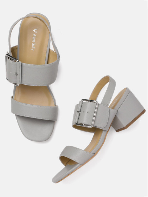 

Allen Solly Women Grey Solid Heels