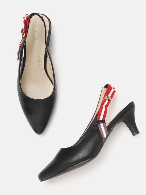 

Allen Solly Women Black Solid Pumps