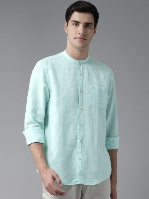

Blackberrys Men Blue Smart Regular Fit Solid Shirt