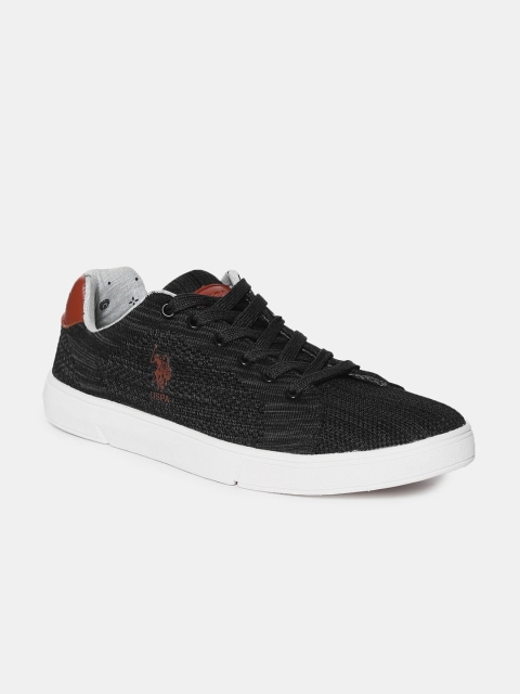Men Black Sneakers