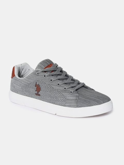 

U.S. Polo Assn. Men Grey Sneakers